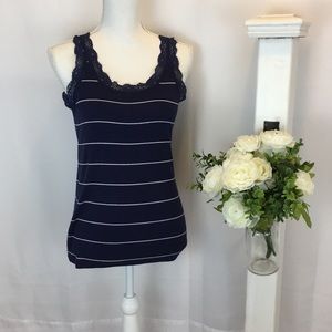 B2G2 Faded Glory lace tank